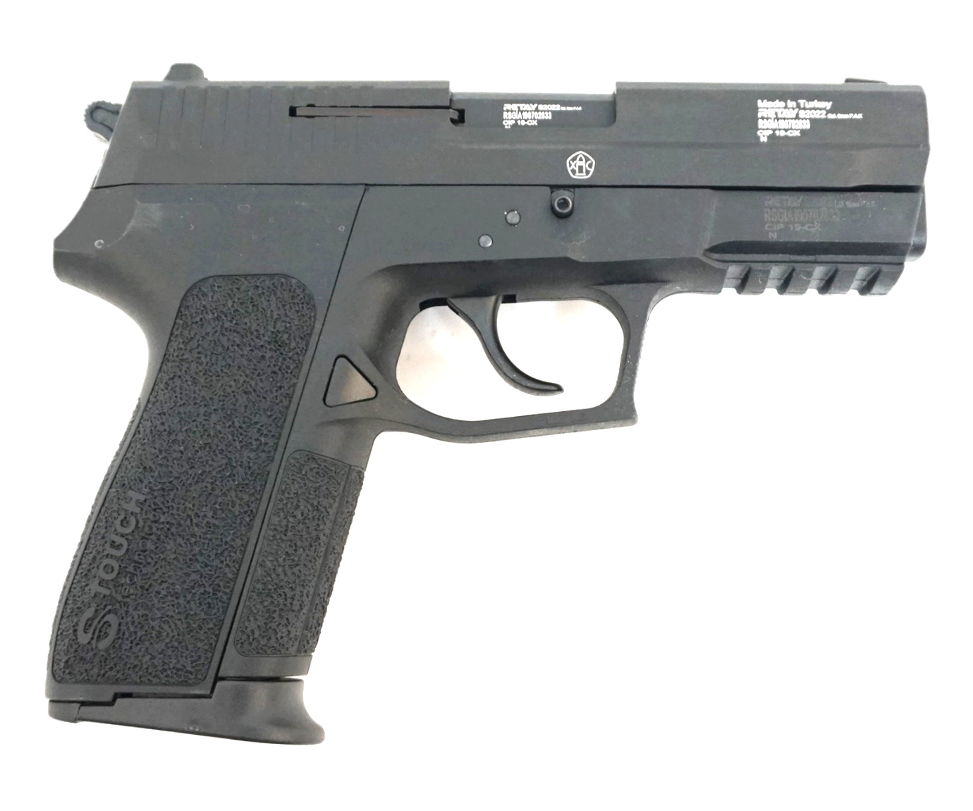 Пистолет охолощенный Retay S2022 (Sig Sauer), к.9мм (черн.)