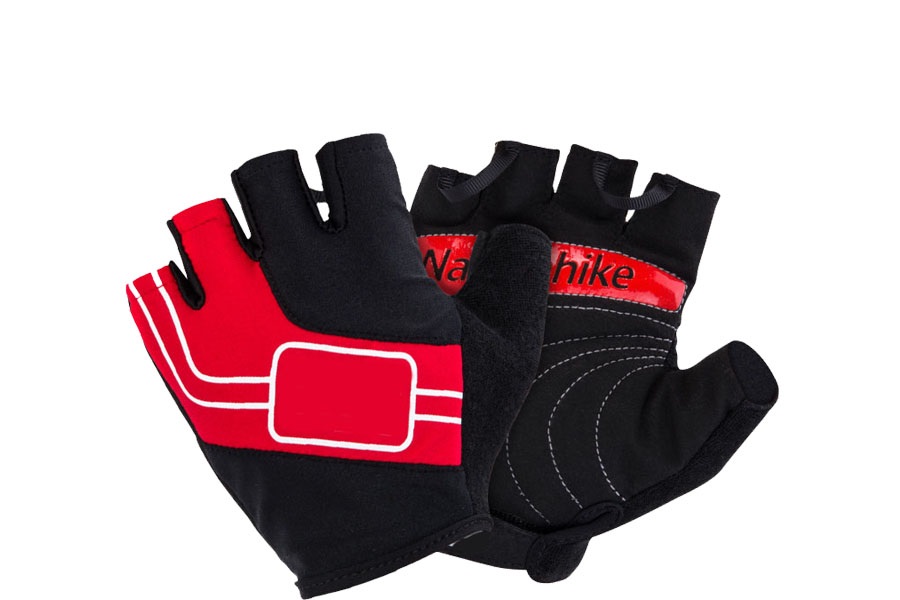 Перчатки NH Half Finger Cycling Gloves, Red