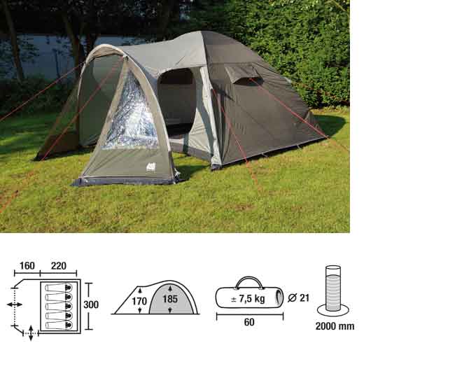 Палатка Tessin 4 (360x240x170)