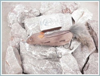 Приманка-мышь Бурундук №1, 38г