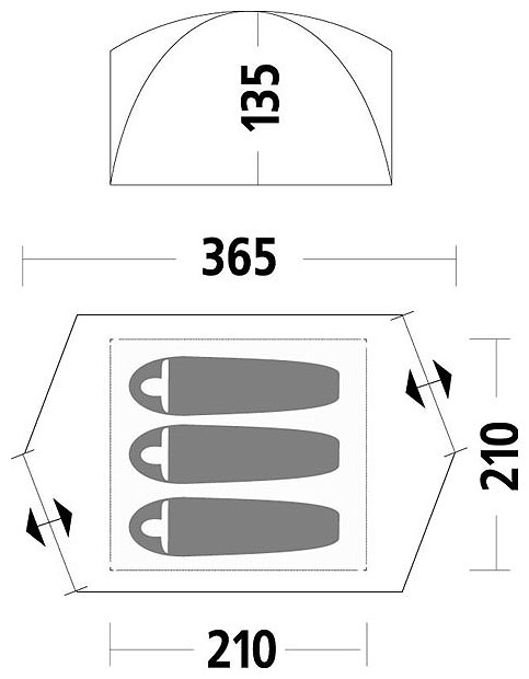 Палатка Shannon плюс, 3