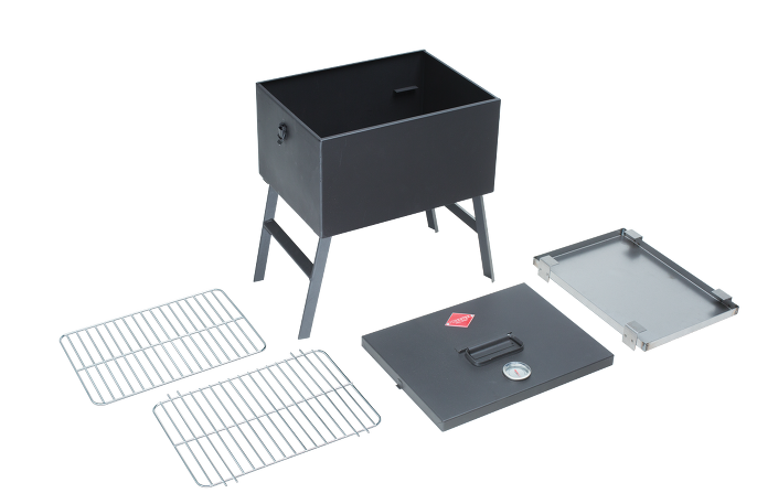 Коптильня-мангал 40*30*20 съемные ножки